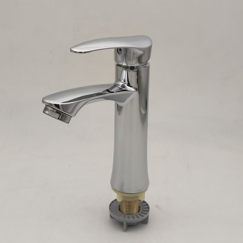  HB6064 New Design Single Cold Water Zinc Body Single Handle Basin Faucet	