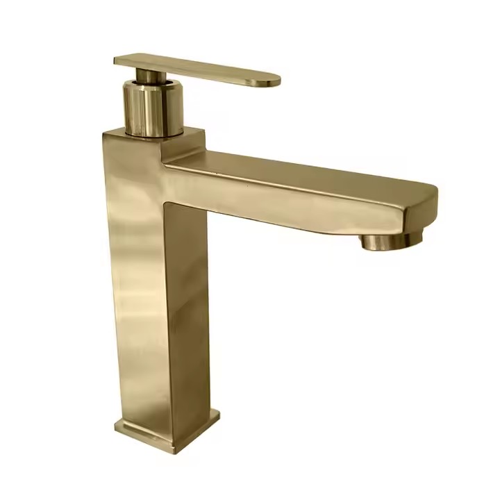  HB6067 New Design Single Cold Water Brass Body Single Handle Basin Faucet	