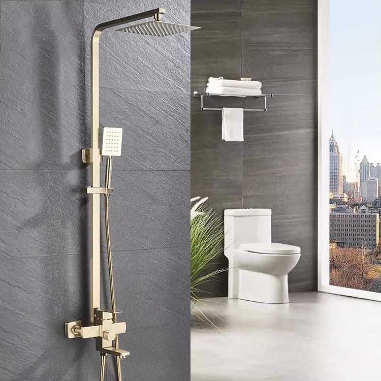HS8001Newly designed high-quality stainless steel shower faucet