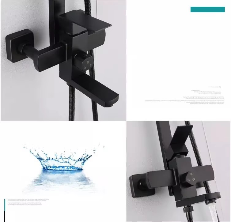 HS8001Newly designed high-quality stainless steel shower faucet