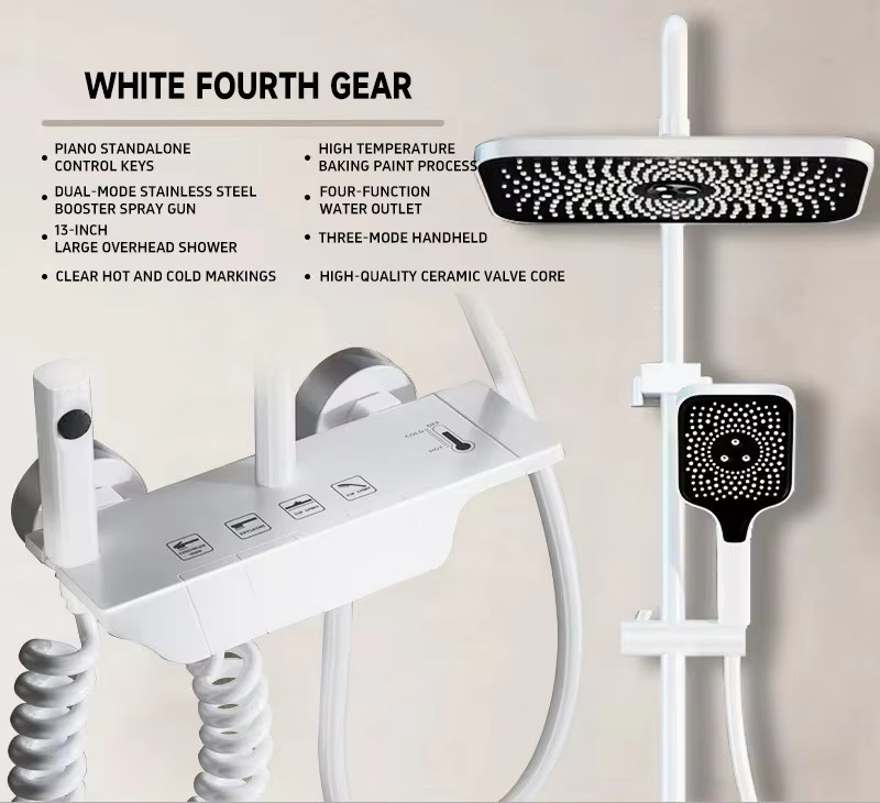 HS8002Newly designed high-quality zinc alloy shower faucet