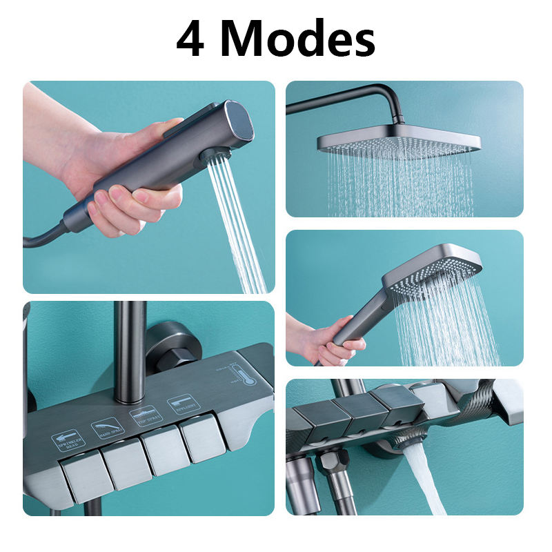 HS8002Newly designed high-quality zinc alloy shower faucet