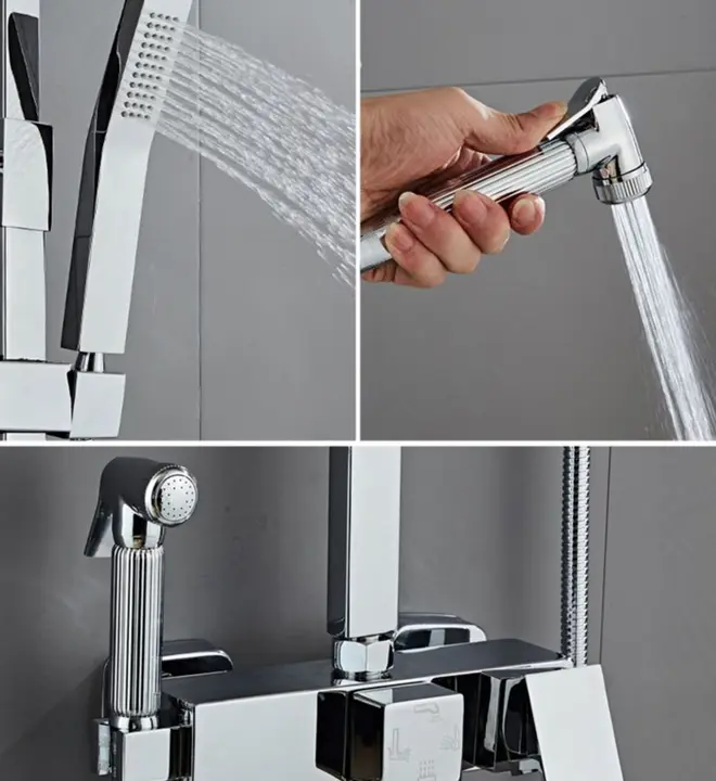 HS8004Newly designed high-quality stainless steel shower faucet