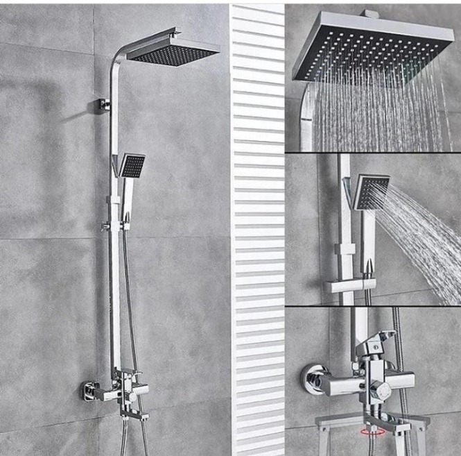 HS8008 Newly designed high-quality Stainless steel shower faucet