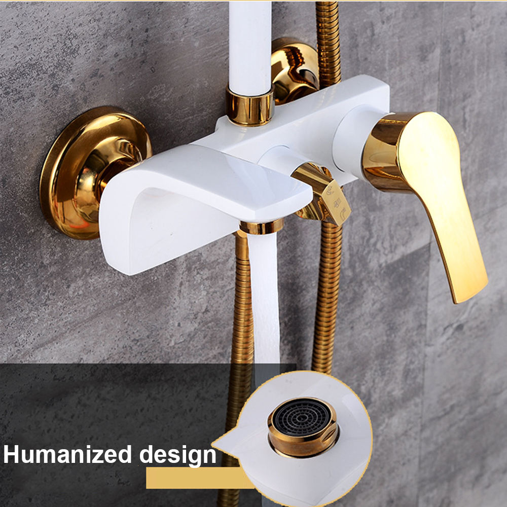 HS8009Newly designed high-quality brass shower faucet