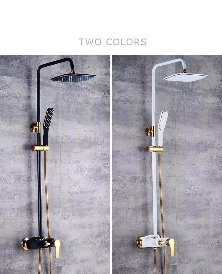 HS8009Newly designed high-quality brass shower faucet