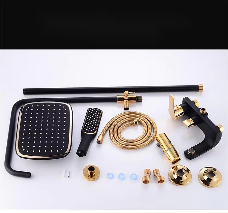 HS8009Newly designed high-quality brass shower faucet