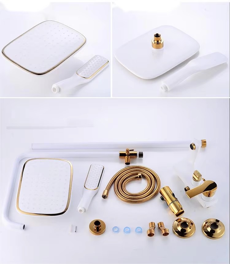 HS8009Newly designed high-quality brass shower faucet