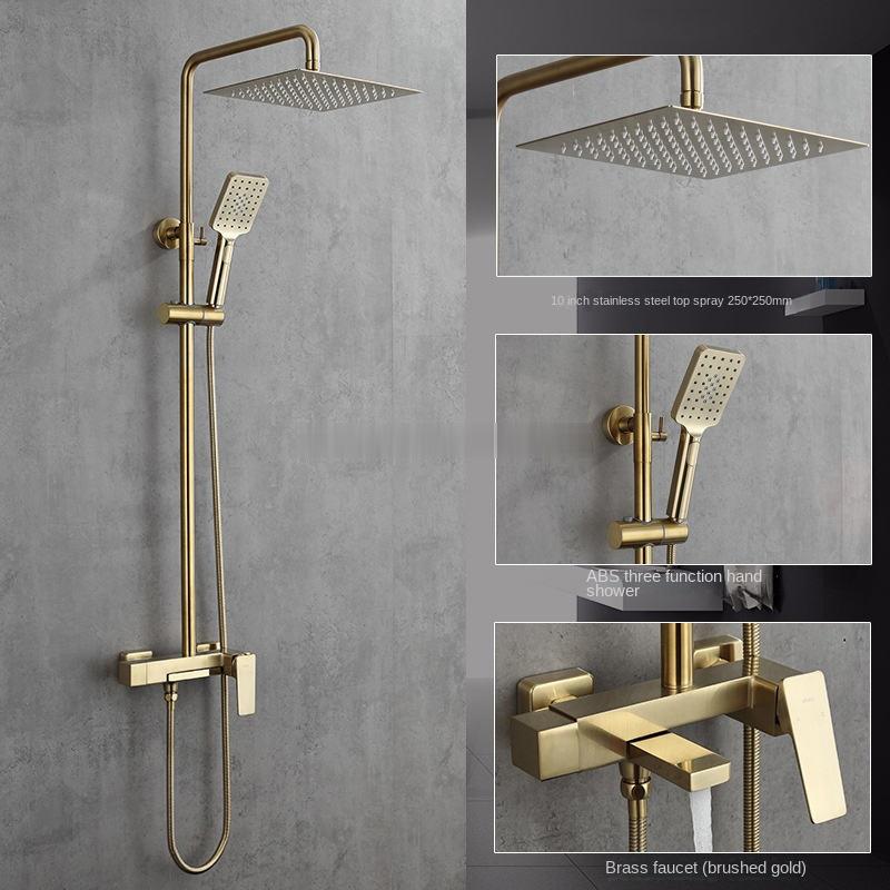 HS8010 Newly designed high-quality brass shower faucet