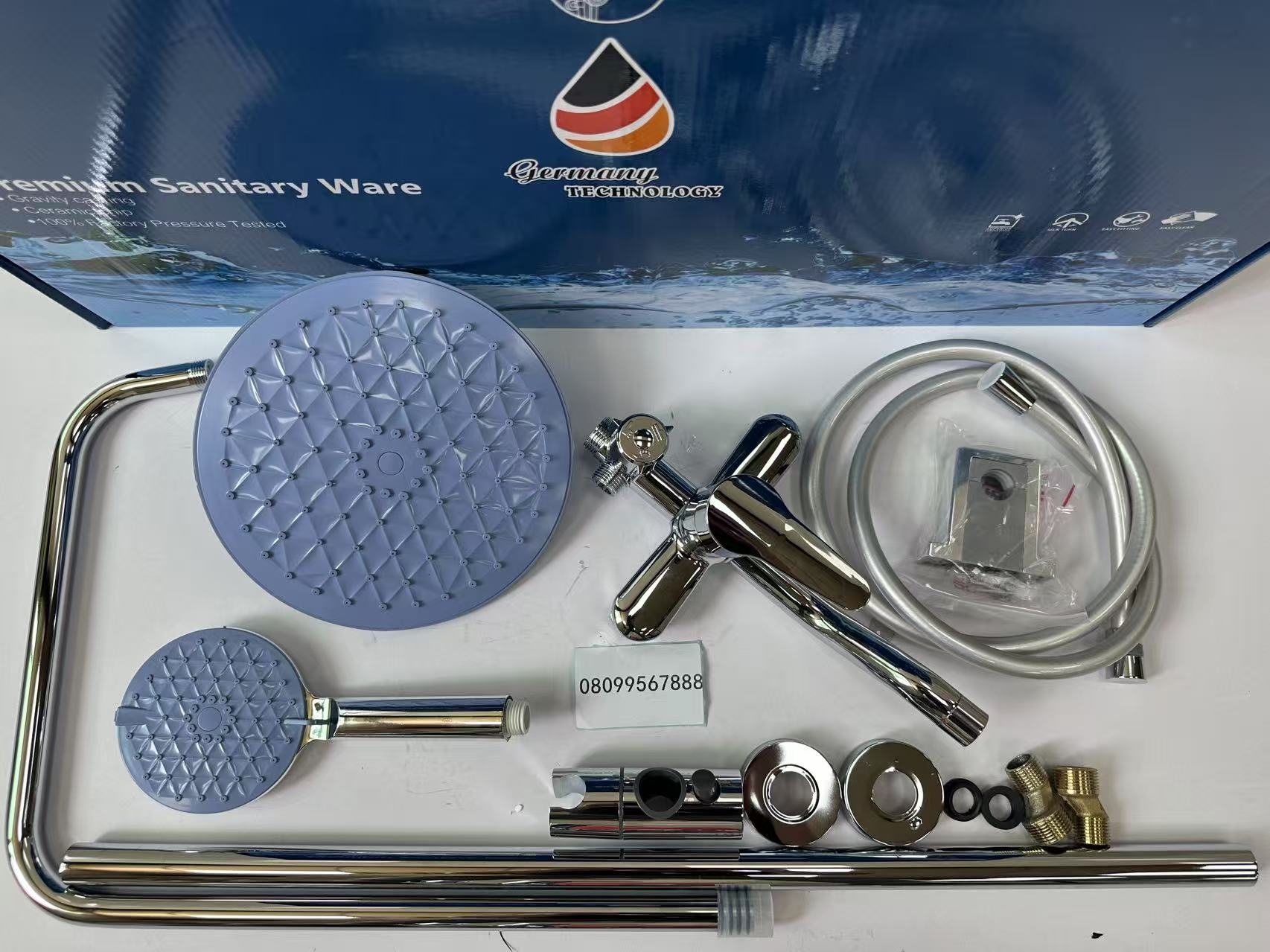 HS8013Newly designed high-quality plastic shower faucet