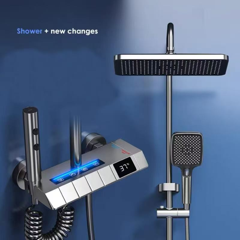 HS8016 Newly designed high-quality plastic shower faucet