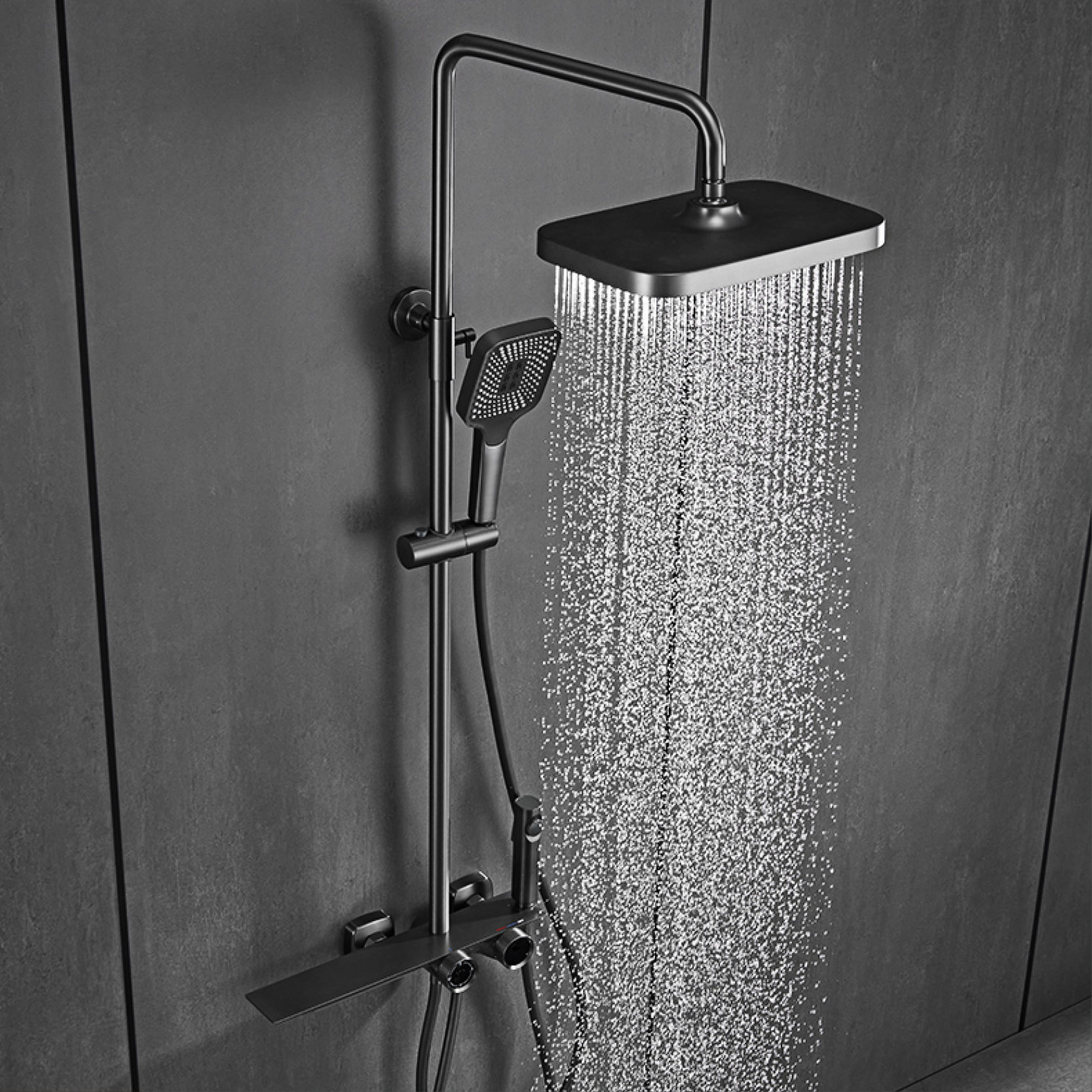 HS8021 Newly designed high-quality brass shower faucet