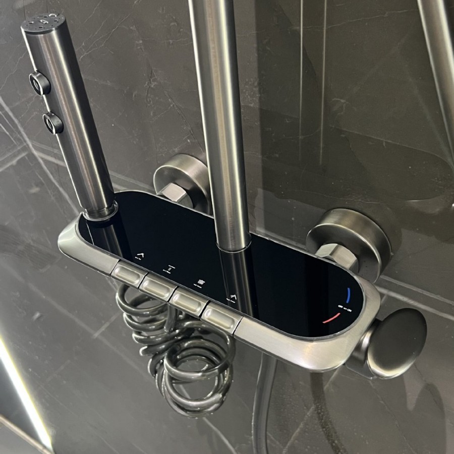 HS8022 Newly designed high-quality aluminum shower faucet
