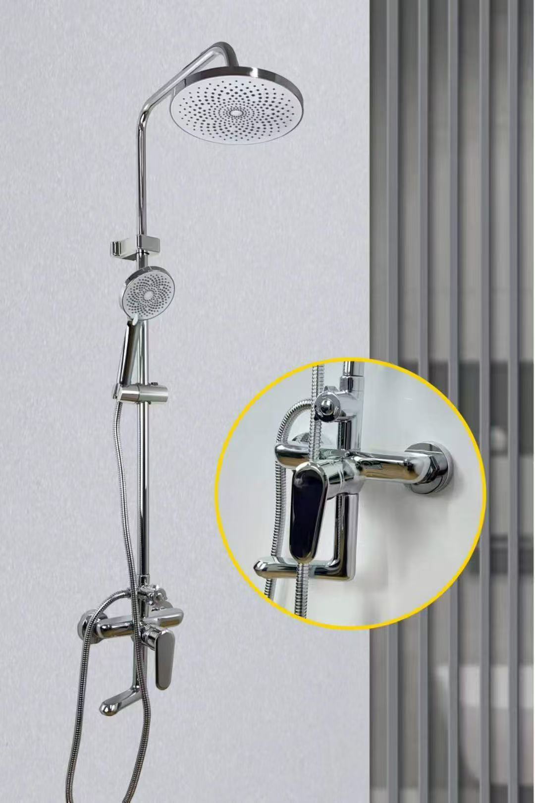 HS8024 Newly designed high-quality Zinc Alloy shower faucet