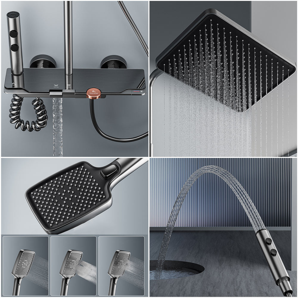 HS8028 Newly designed high-quality brass shower faucet