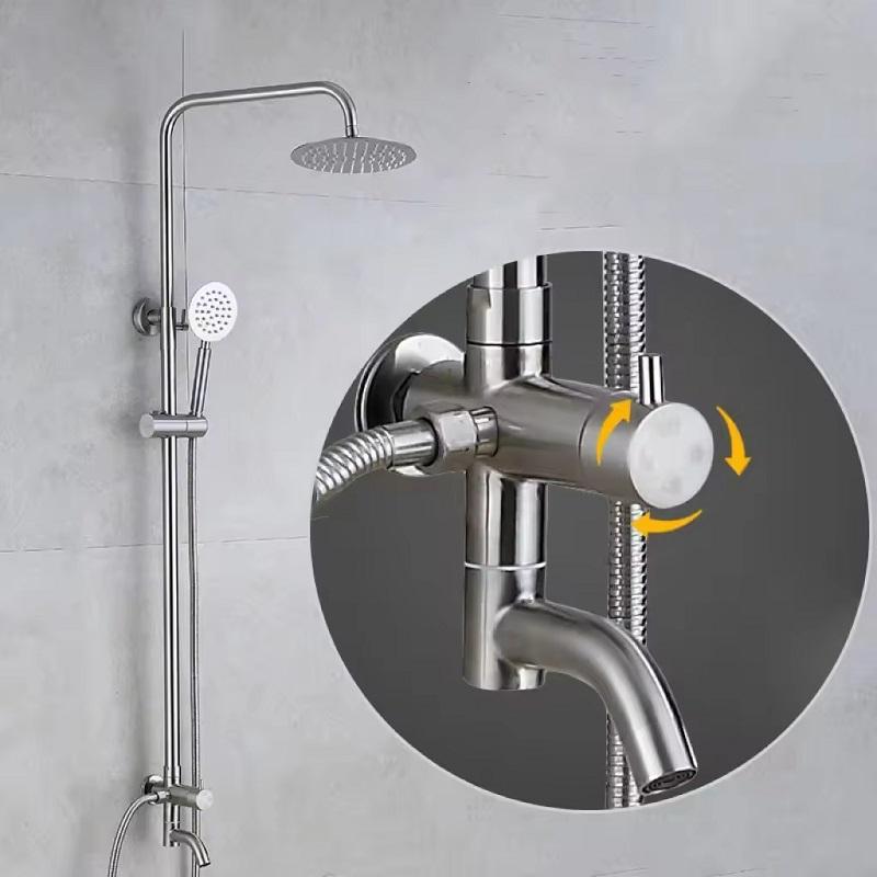 HS8030 Newly designed high-quality Stainless steel shower faucet
