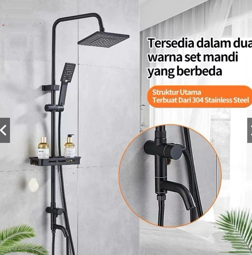 HS8030 Newly designed high-quality Stainless steel shower faucet