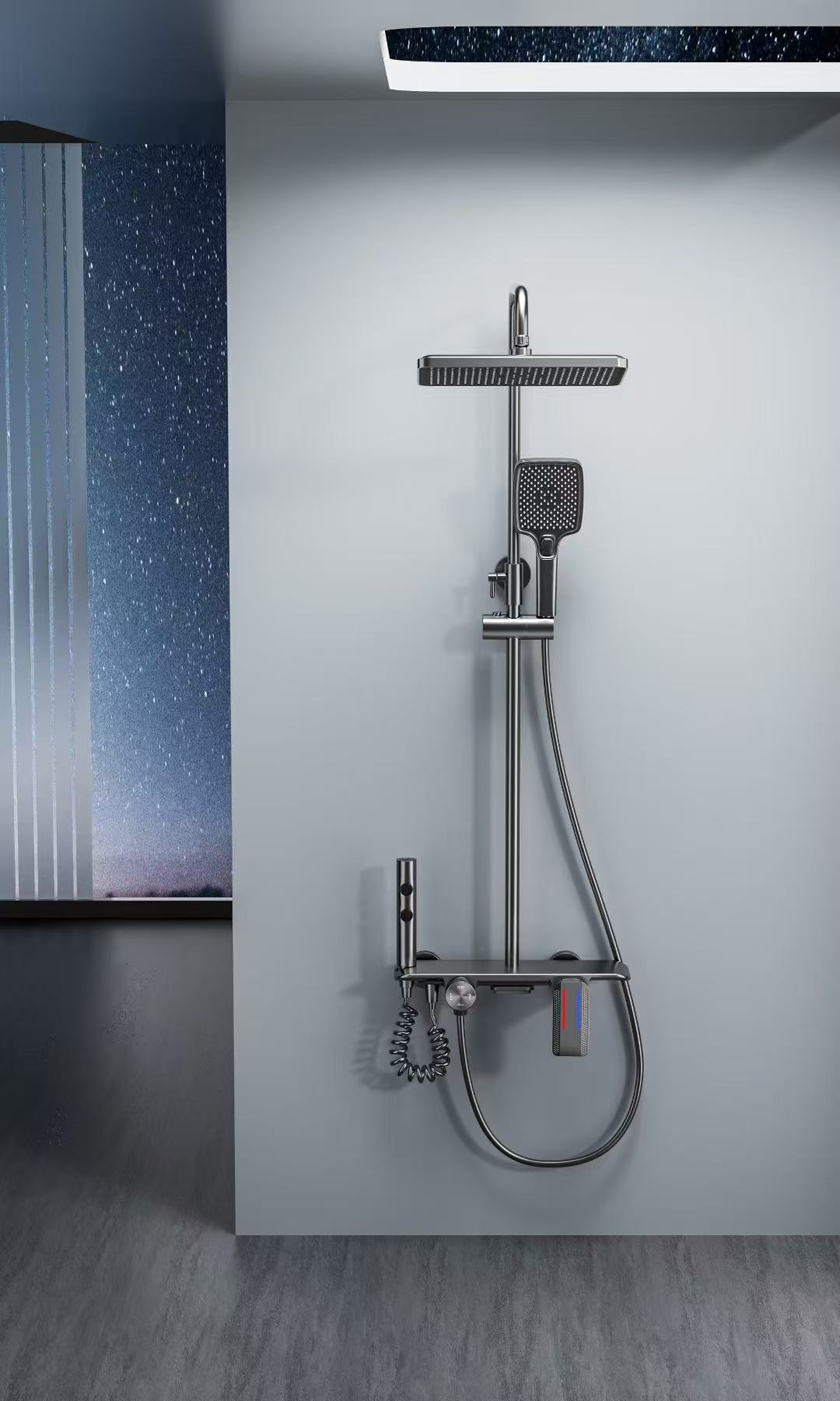 HS8038 Newly designed high-quality brass shower faucet