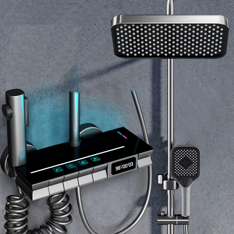 HS8045 Newly designed high-quality aluminum shower faucet