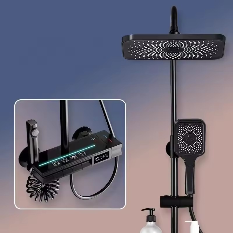 HS8045 Newly designed high-quality aluminum shower faucet