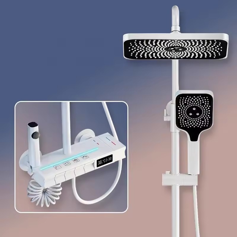 HS8045 Newly designed high-quality aluminum shower faucet