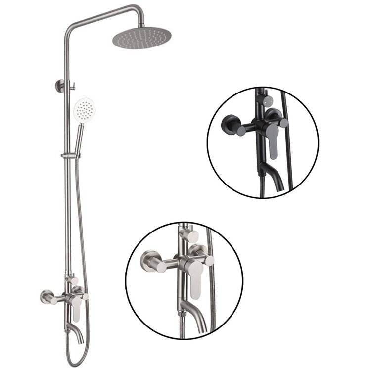 HS8046 Newly designed high-quality stainless steel shower faucet