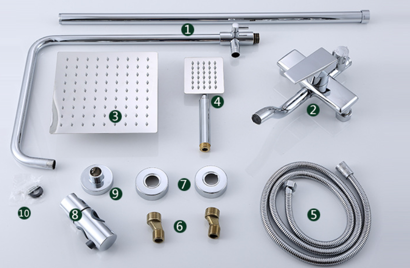 HS8055 Newly designed high-quality brass shower faucet