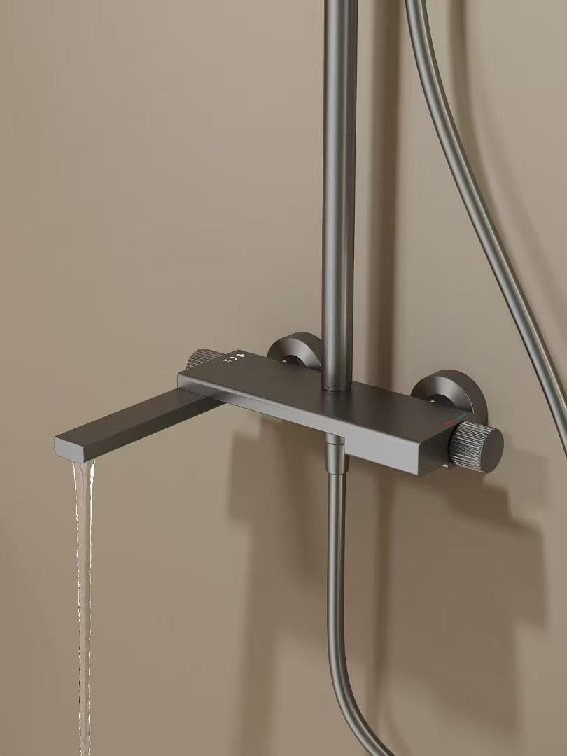 HS8072 Newly designed high-quality aluminum shower faucet