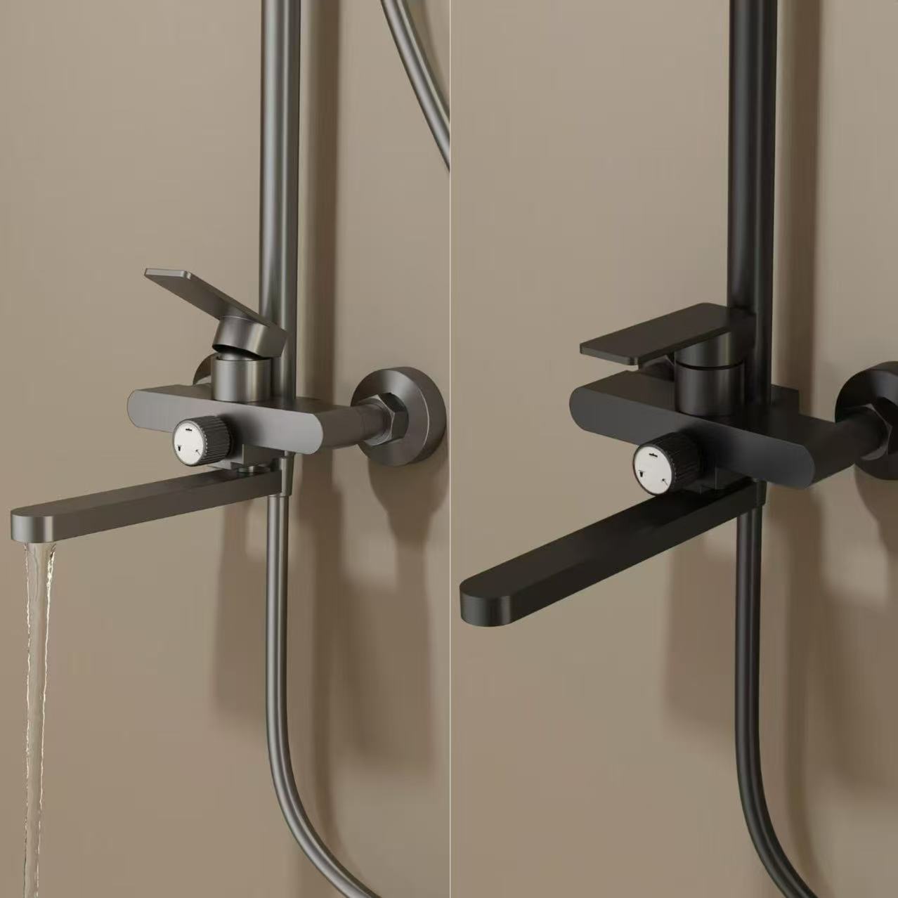 HS8073 Newly designed high-quality aluminum shower faucet