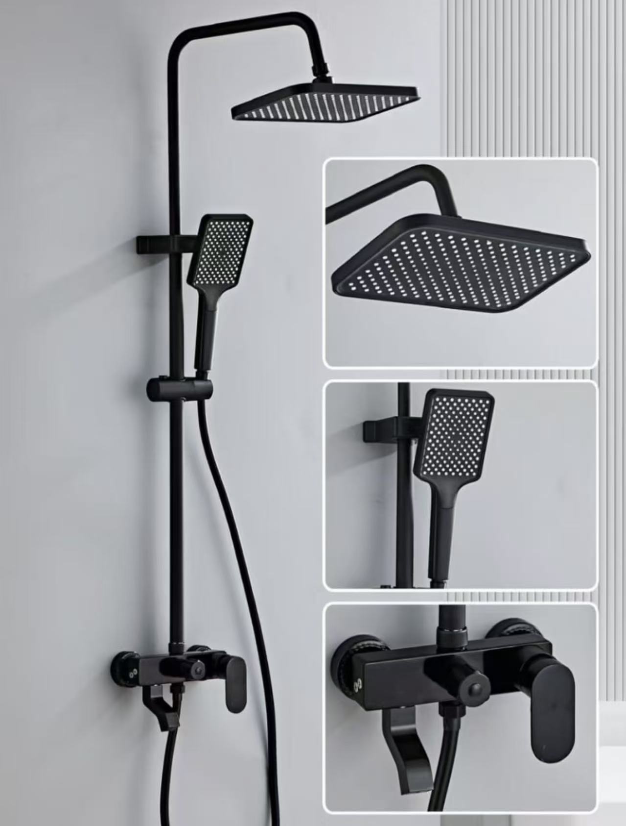 HS8074 Newly designed high-quality aluminum shower faucet