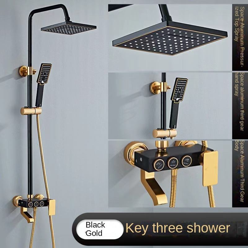 HS8075 Newly designed high-quality aluminum shower faucet