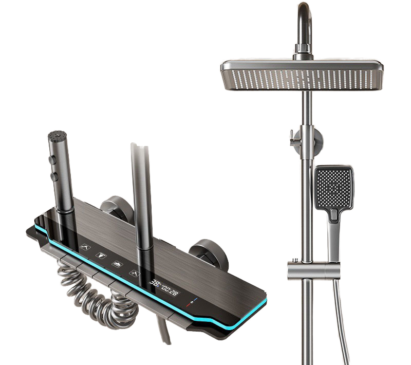 HS8078 Newly designed high-quality aluminum shower faucet