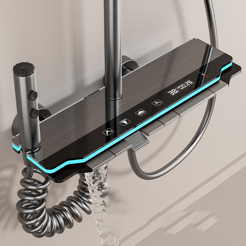 HS8078 Newly designed high-quality aluminum shower faucet