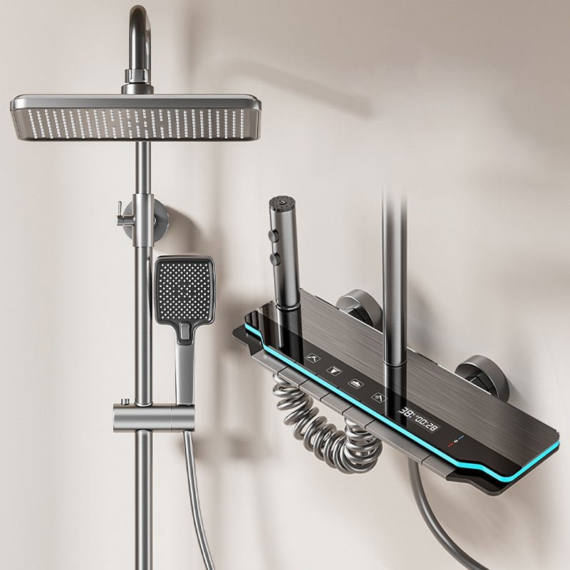 HS8078 Newly designed high-quality aluminum shower faucet