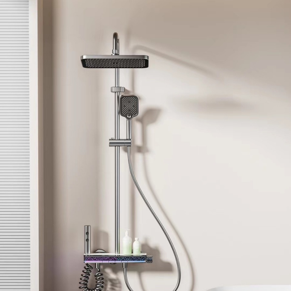 HS8081 Newly designed high-quality aluminum shower faucet