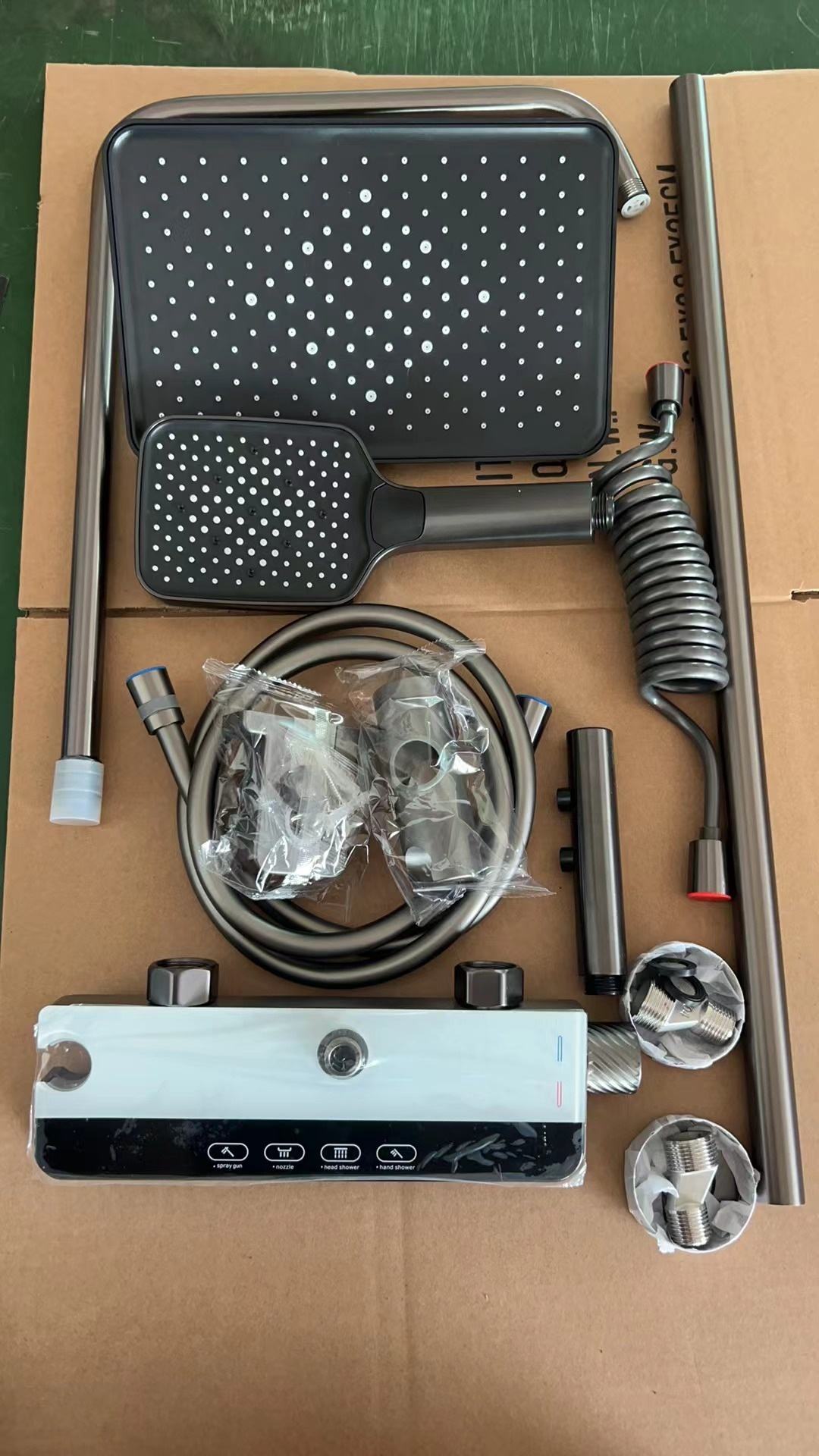 HS8081 Newly designed high-quality aluminum shower faucet
