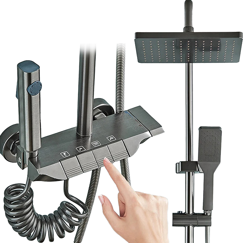 HS8083 Newly designed high-quality aluminum shower faucet