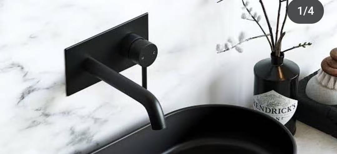 HB3002 Luxurious modern design Brass concealed hot and cold wash basin faucet