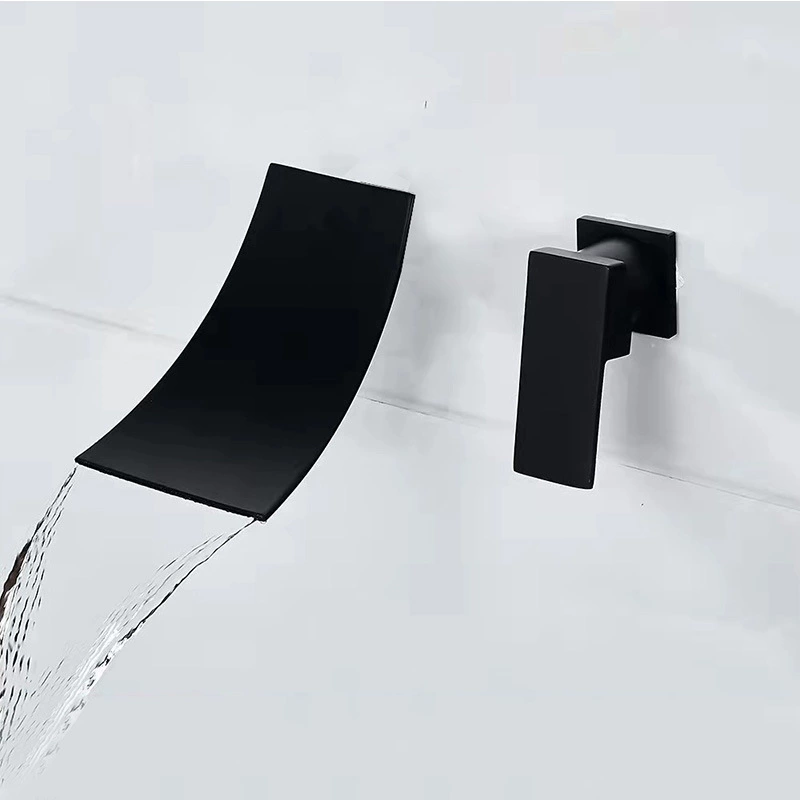 HB3007 Luxurious modern design Brass concealed hot and cold wash basin faucet