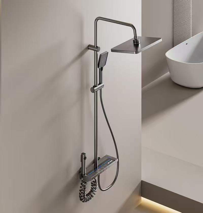 HS8084 Newly designed high-quality Aluminum shower faucet