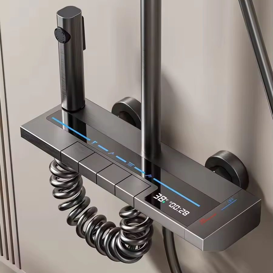 HS8084 Newly designed high-quality Aluminum shower faucet