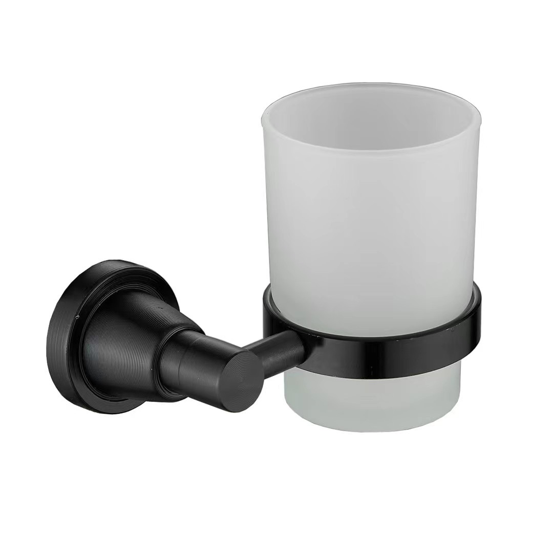 8300 series of classic brushed bathroom accessories Single cup