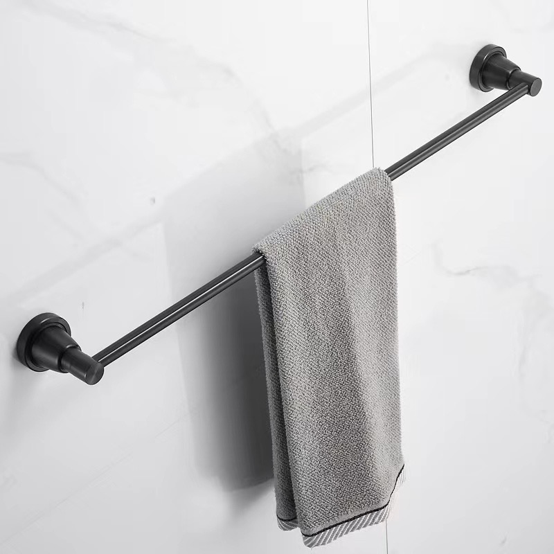 8300 series of classic brushed bathroom accessories Single bar