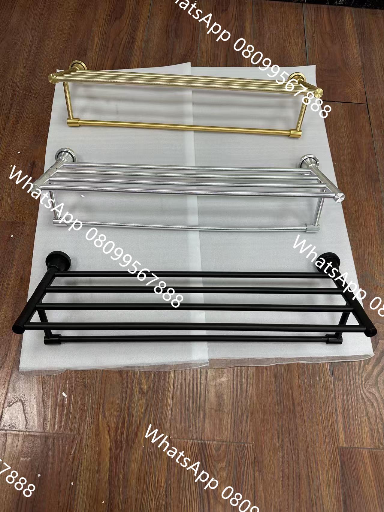 8300 series of classic brushed bathroom accessories Towel Racks