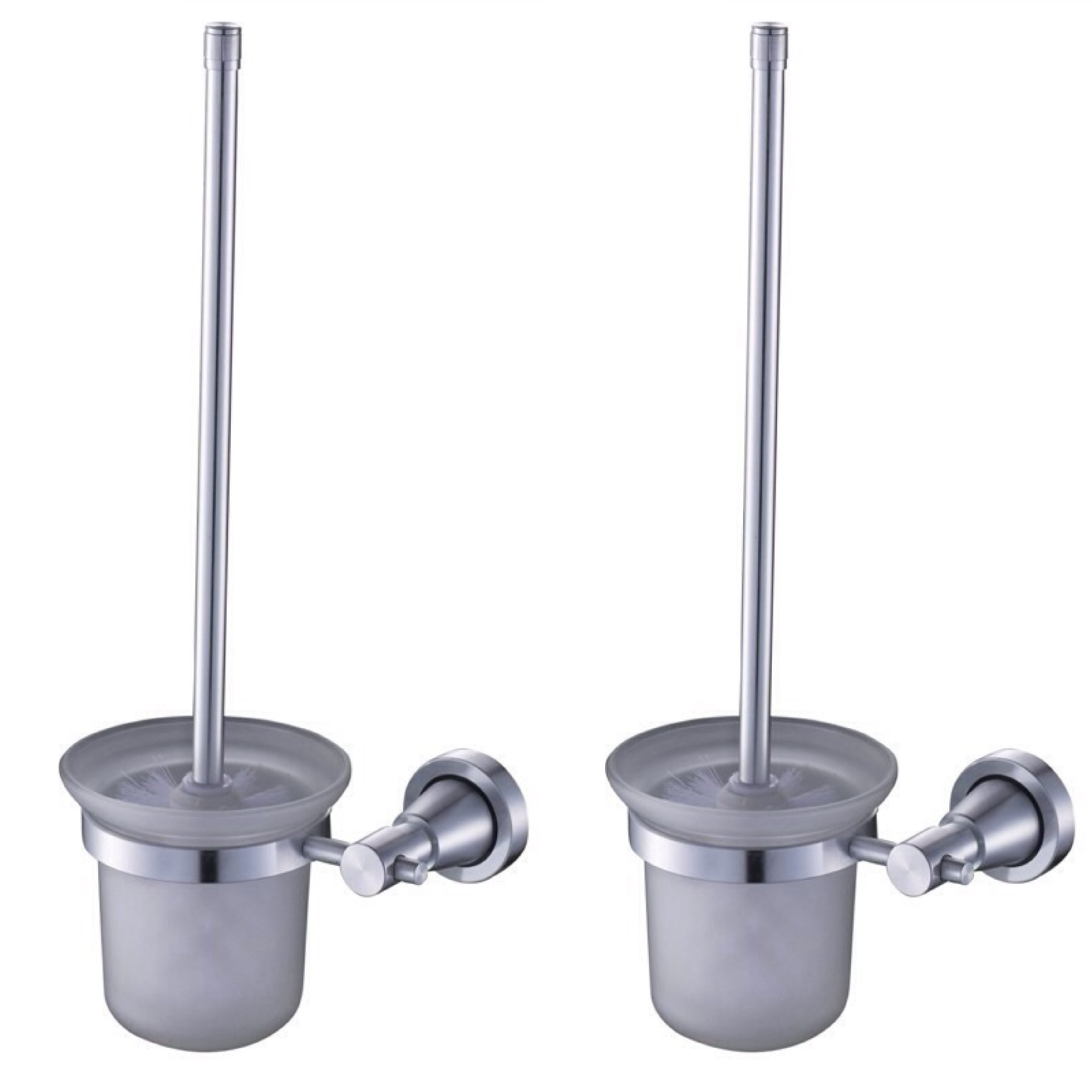 8300 series of classic brushed bathroom accessories Toilet brush